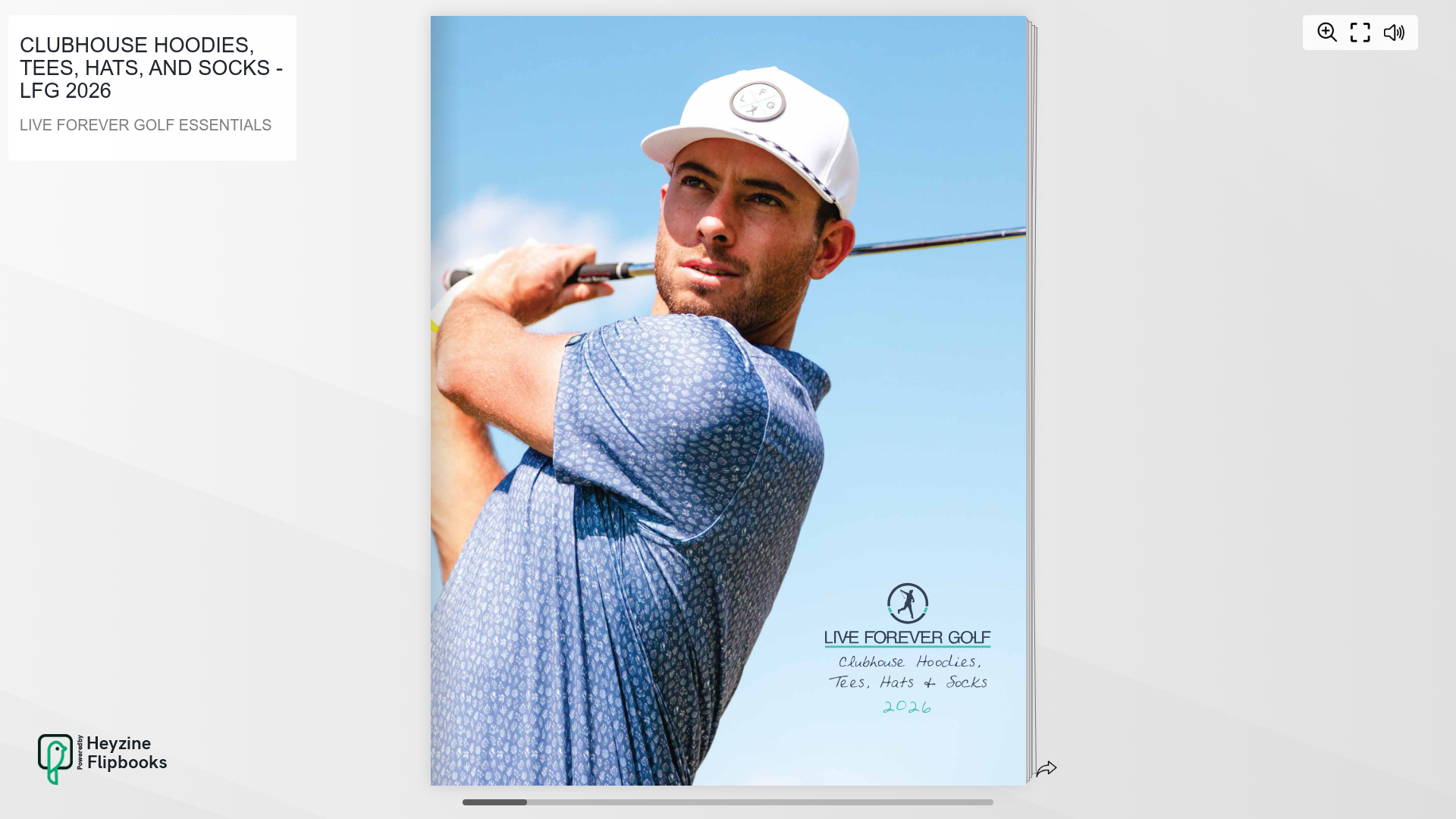 Live Forever Golf Clubhouse: Hoodies, Tees, Socks catalog